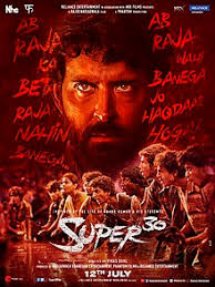 Super 30 2019 300MB 480p Full Movie Download Filmy4WEB